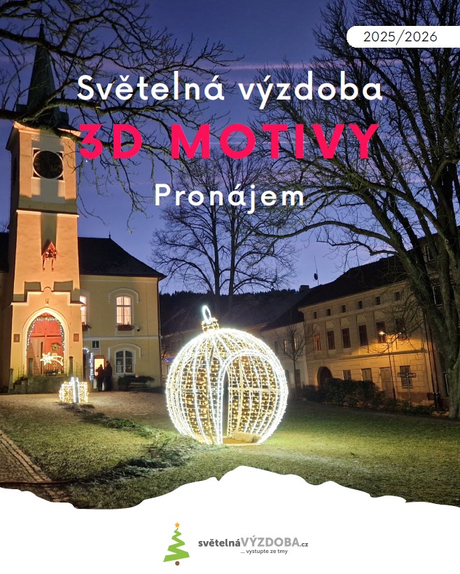 Katalog 3D dekorací k pronájmu